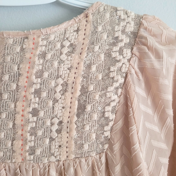 One September Anwen Boho Peasant Midi Dress - Picture 8 of 9